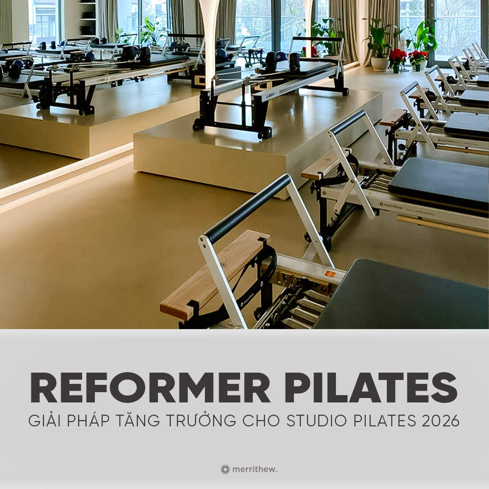 Reformer Pilates tại Studio và Commercial Gym hiện đại